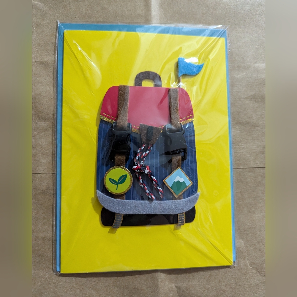 New, handcrafted 3D greeting card by Burgoyne